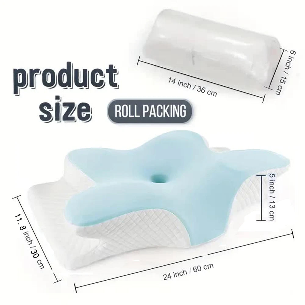 Orthopedic Memory Foam Ergonomic Pillow